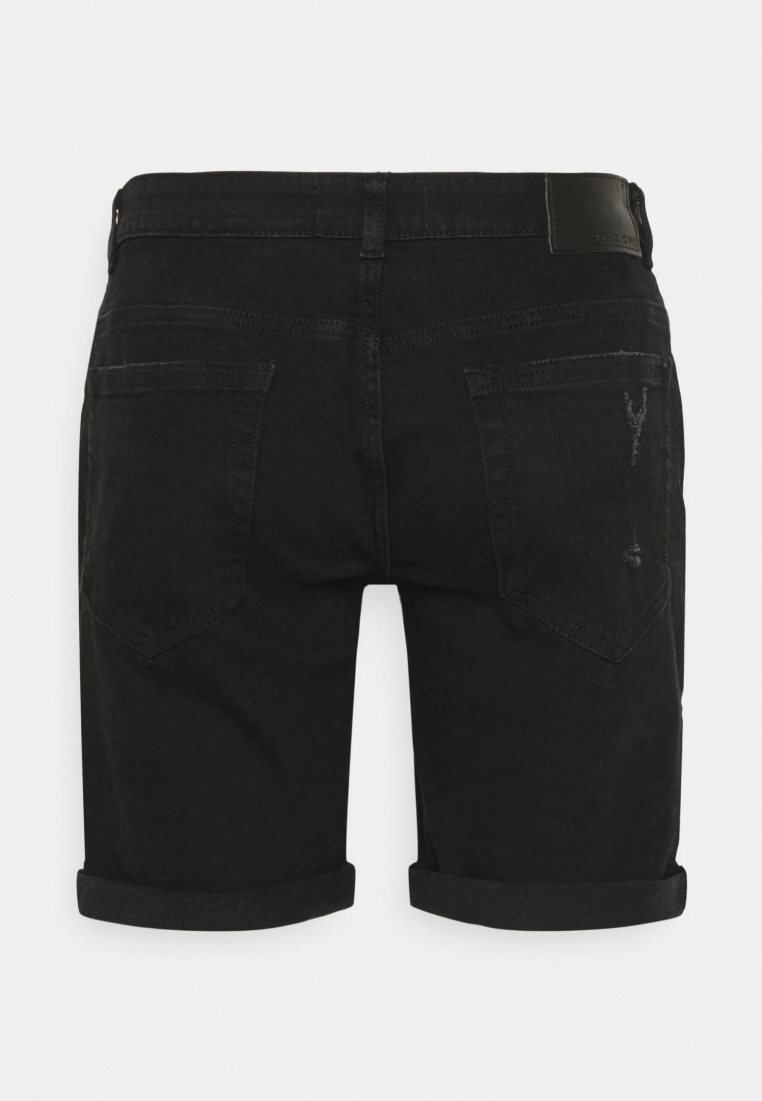Pier One Shorts Vaqueros - Black 2 Pier One Shorts Vaqueros - Black - Imagen 2