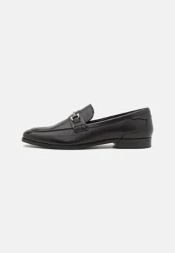 Pier One Leather - Mocasines - Black