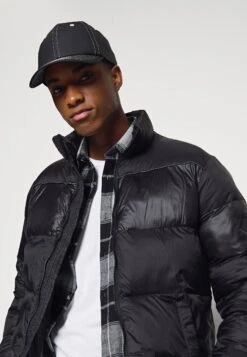 Pier One Block Puffer - Chaqueta De Invierno - Black -Elegancia Tienda De Ventas d70552691ab94c6d85dc6ddbe3856dec