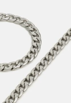 Pier One 2Pack Set - Collar - Silver-Coloured -Elegancia Tienda De Ventas df2f201b74344f4db97bf89a3f01a241