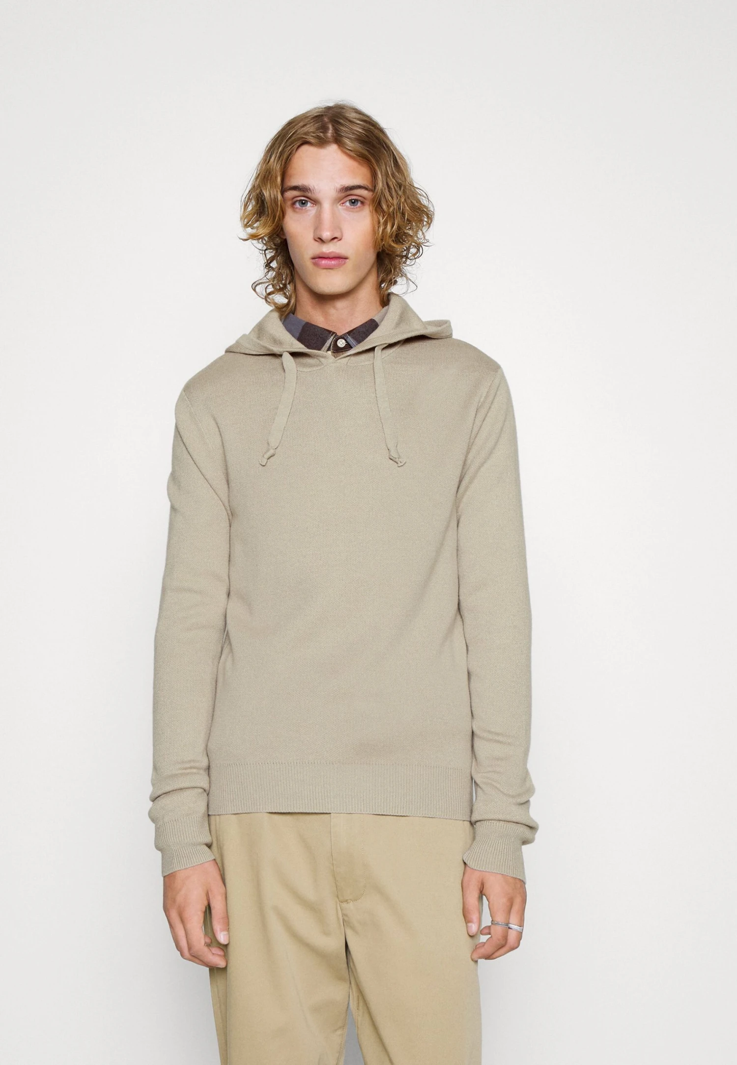 Pier One Jersey De Punto - Beige 1 Pier One Jersey De Punto - Beige