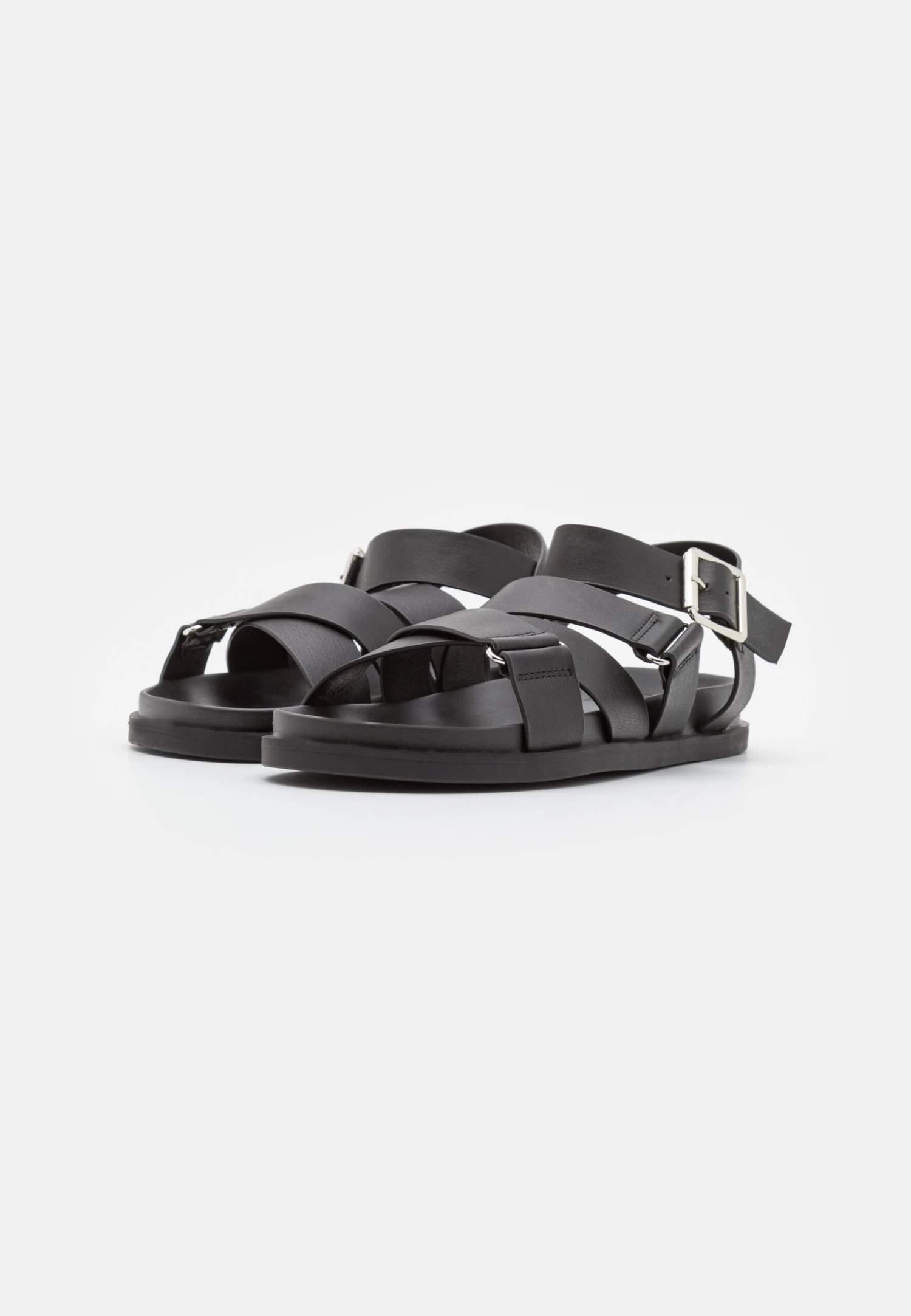 Pier One Unisex - Sandalias - Black 2 Pier One Unisex - Sandalias - Black - Imagen 2