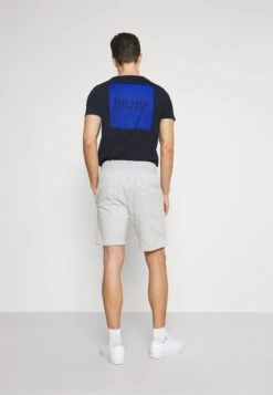 Pier One 2 Pack - Shorts - Mottled Light Grey/Dark Blue -Elegancia Tienda De Ventas e60f7b3fdabf4ebdaf4ab507e95d2596