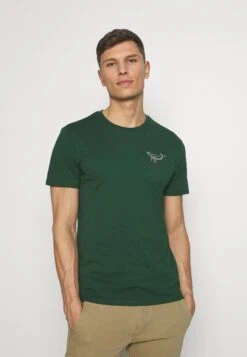 Pier One Camiseta Estampada - Dark Green