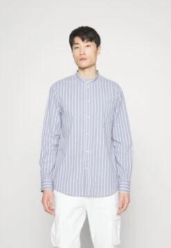 Pier One Muscle Fit Stand- Camisa - Blue