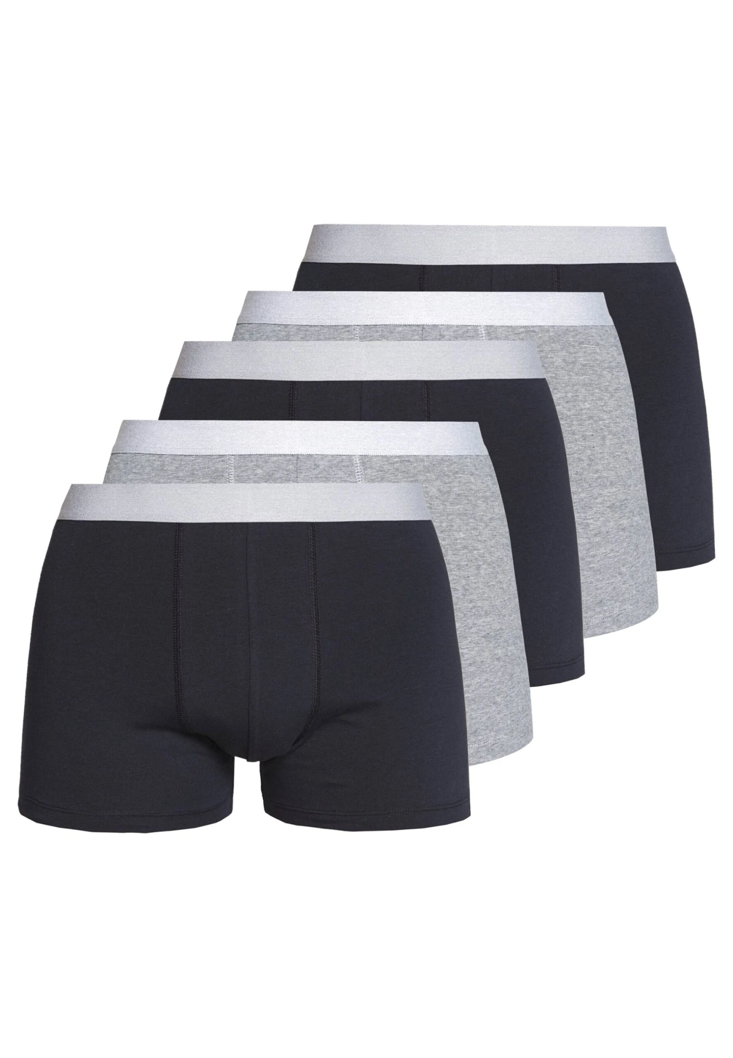 Pier One 5 Pack - Culotte - Dark Blue/Mottled Grey 4 Pier One 5 Pack - Culotte - Dark Blue/Mottled Grey - Imagen 4