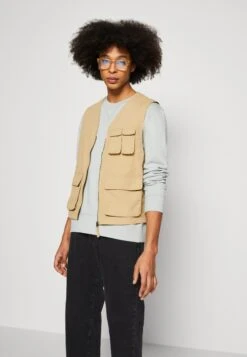 Pier One Chaleco - Tan -Elegancia Tienda De Ventas f195baee9fb6489dbaeb853180d004d6