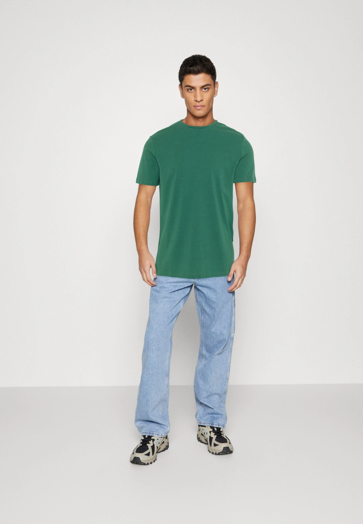 Pier One 7 Pack - Camiseta Básica - Blue/Mottled Bordeaux/White 1 Pier One 7 Pack - Camiseta Básica - Blue/Mottled Bordeaux/White