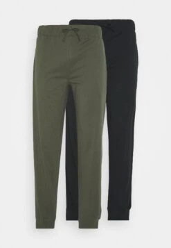 Pier One 2 Pack - Pantalón De Pijama - Black/Khaki -Elegancia Tienda De Ventas fceacdbd6c9c4aa79c27f8b710c32922